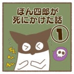 ぽん四郎が死にかけた話①