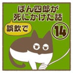 ぽん四郎が誤飲で死にかけた話⑭