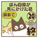 ぽん四郎が誤飲で死にかけた話⑳終