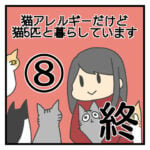 猫アレルギーだけど猫5匹と暮らしています⑧終